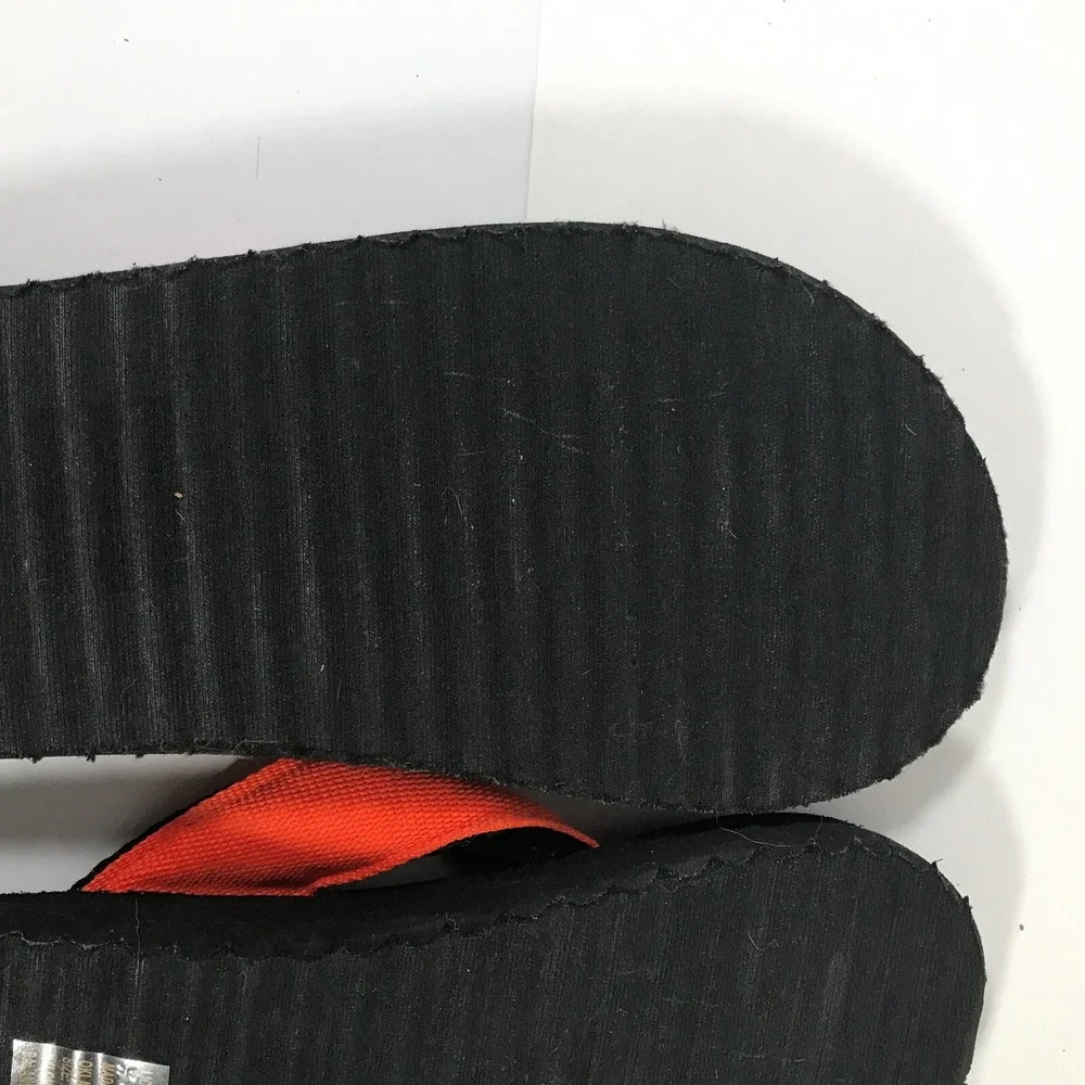 NCAA OSU Oklahoma State Cowboys Nylon Flip Flop Thong Mens‎ US 7/8 UK 7 EU 40.5